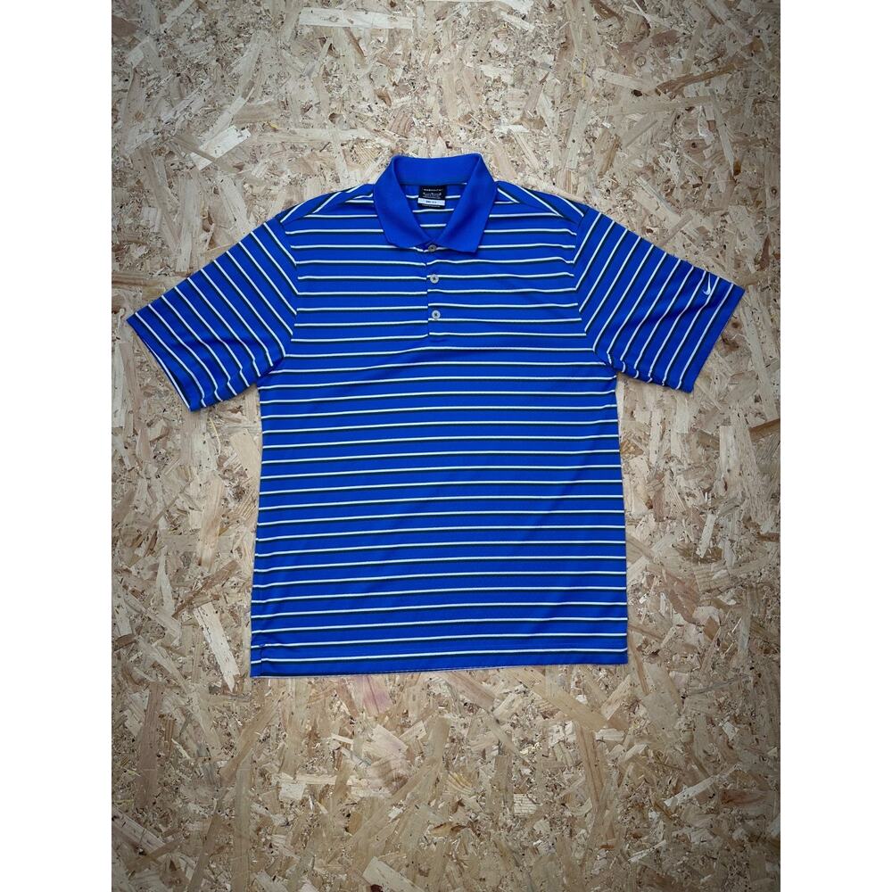 Nike Golf Men’s Blue Short Sleeve Polo Shirt Sz M